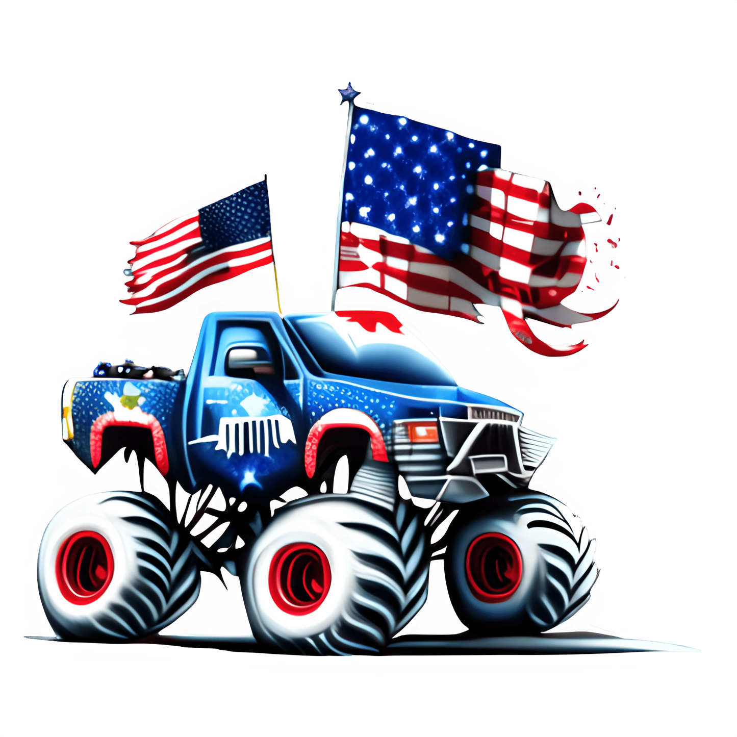 American Vibes 4th Of July Design - DTF Ready To Press