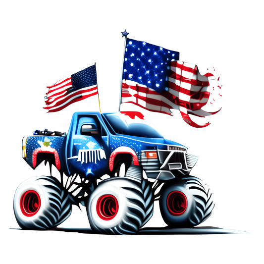 American Vibes 4th Of July Design - DTF Ready To Press