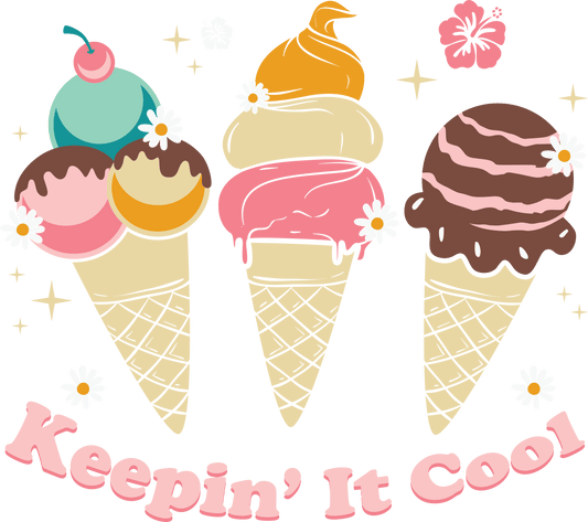 Keepin' It Cood Design - DTF Ready To Press