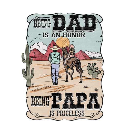 Cowboy Design - DTF Ready To Press