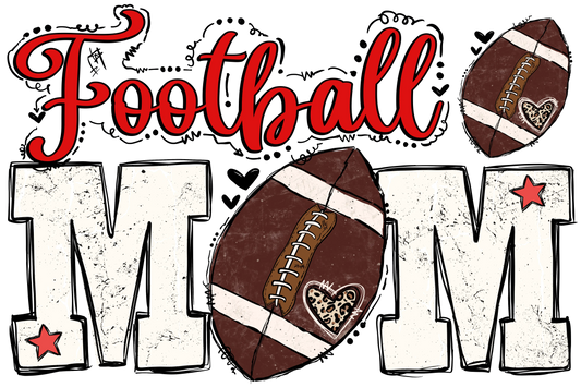 Football Mom Design - DTF Ready To Press