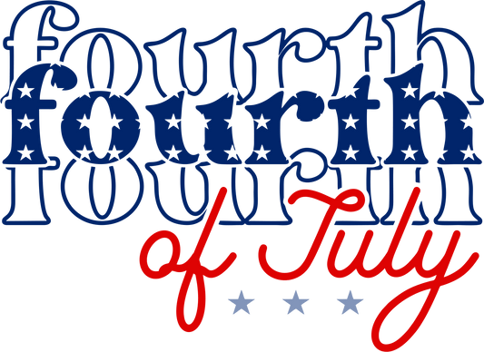Fourth Of July Design - DTF Ready To Press