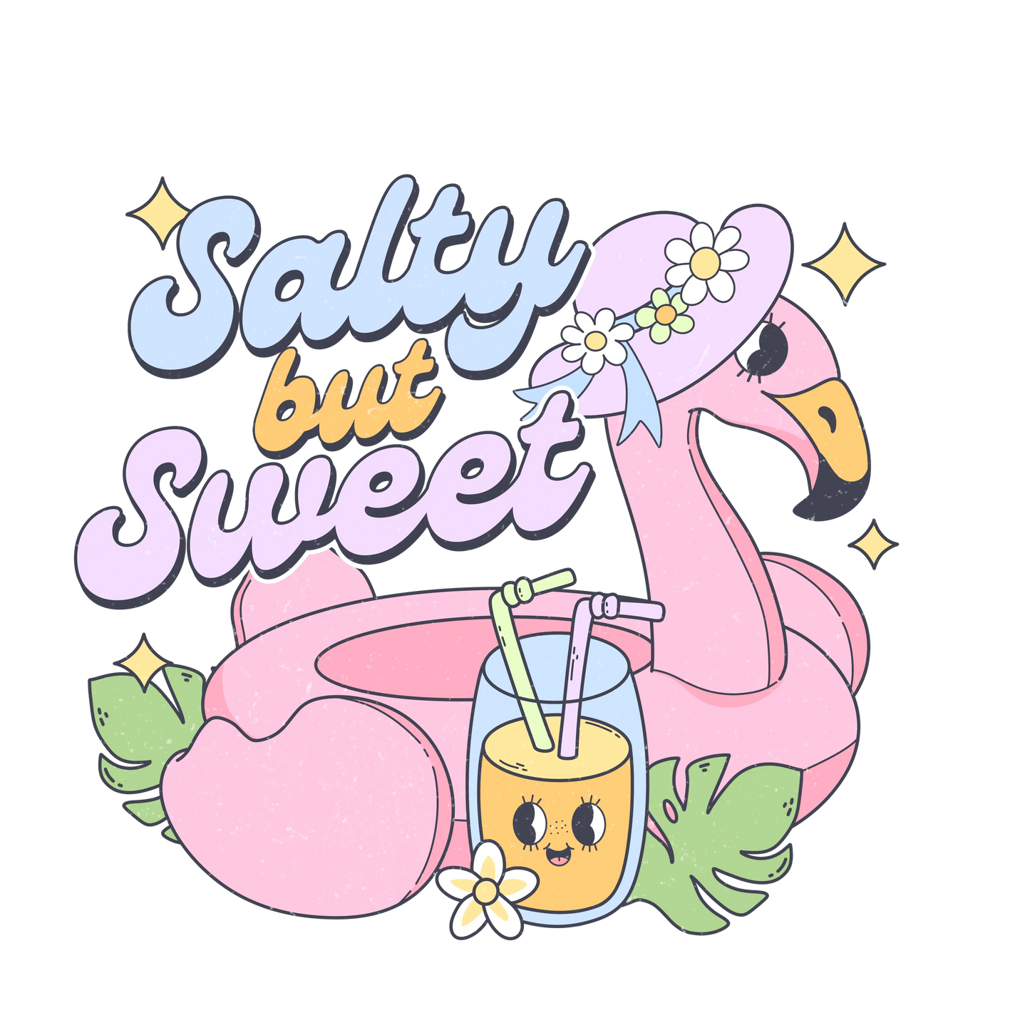Salty But Sweet Design - DTF Ready To Press