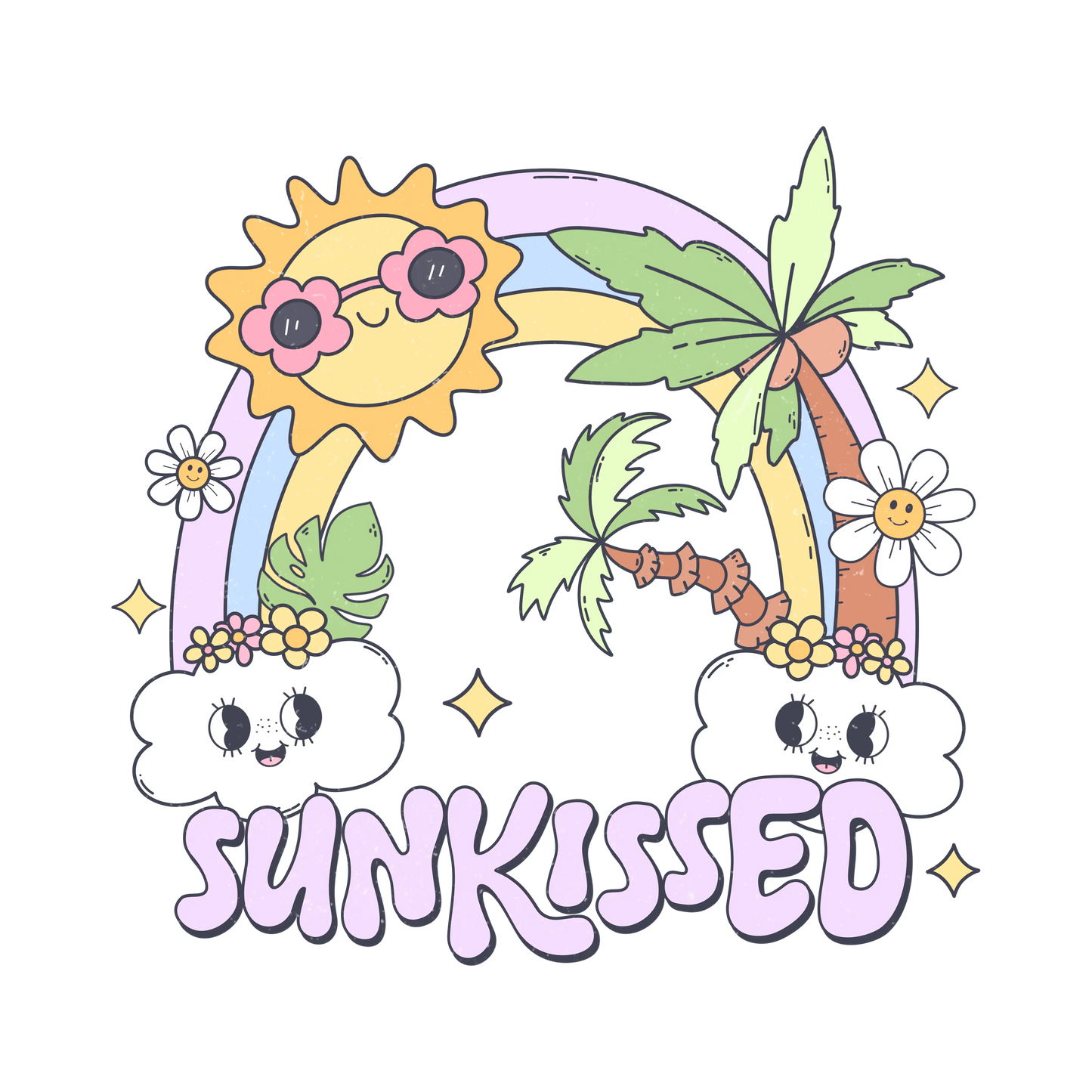 Sunkissed Design - DTF Ready To Press