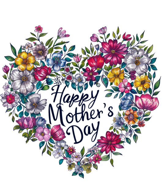 Happy Mother's Day Design - DTF Ready To Press