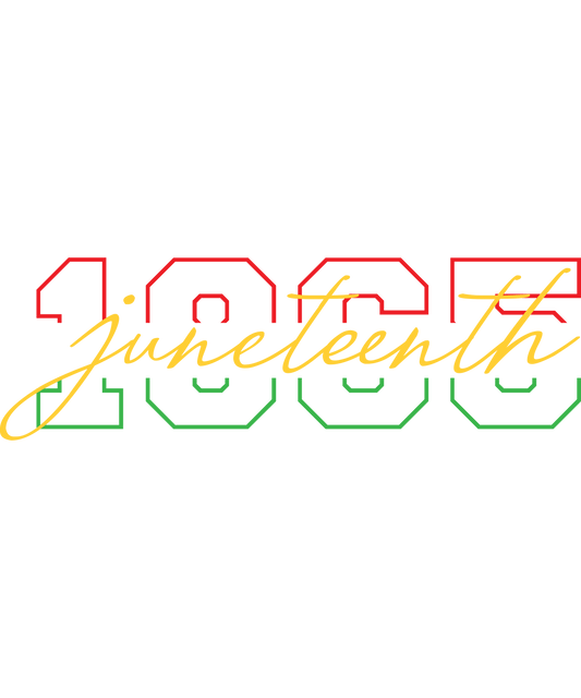 Juneteenth 1865 Design - DTF Ready To Press