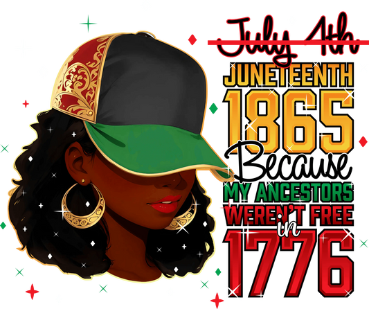 Cool Juneteenth Celebrating Design - DTF Ready To Press