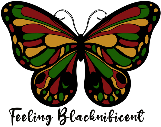 Feeling Blacknificent Juneteenth Design - DTF Ready To Press