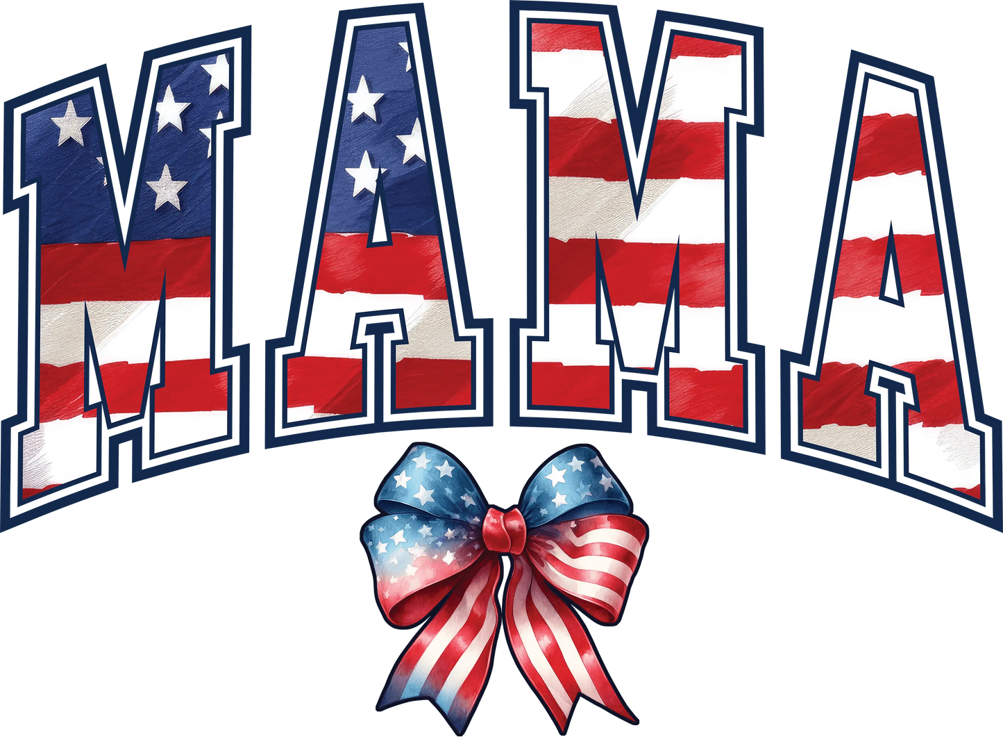 American Mama Design - DTF Ready To Press