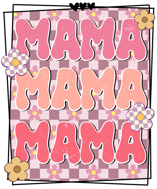 Mother's Day Retro Mama Design - DTF Ready To Press