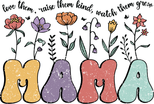 Cute Mama Design - DTF Ready To Press