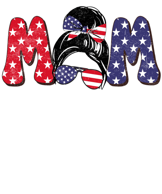American Mom Design - DTF Ready To Press