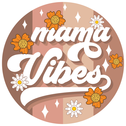 Cool Mama Vibes Design - DTF Ready To Press