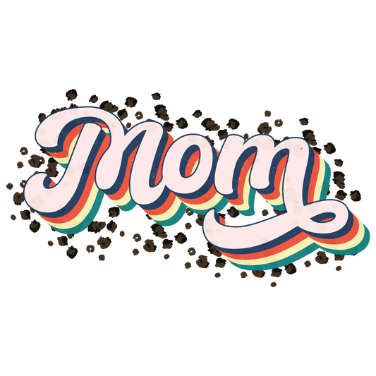 Leopard Mom Design - DTF Ready To Press