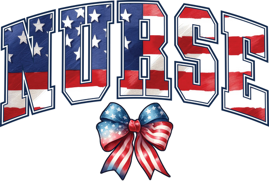 American Nurse Design - DTF Ready To Press
