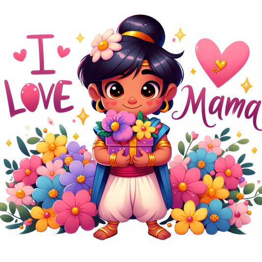 I love Mama Design - DTF Ready To Press