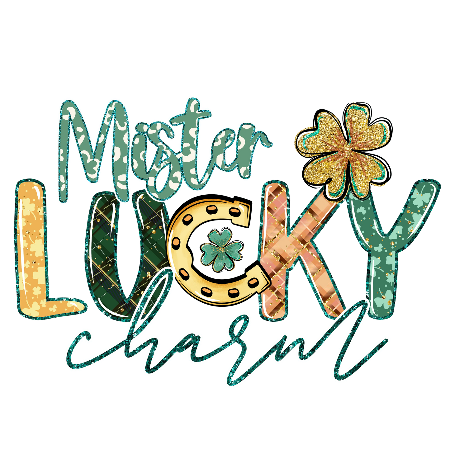 Mister Lucky St Patrick's Day Design - DTF Ready To Press