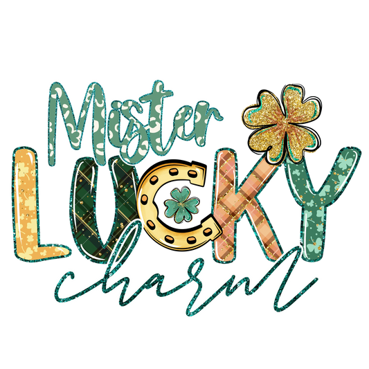 Mister Lucky St Patrick's Day Design - DTF Ready To Press