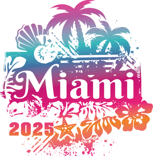 2025 Summer Miami Trip Design - DTF Ready To Press