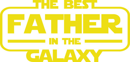 The Best Father In The Galaxy Design - DTF Ready To Press