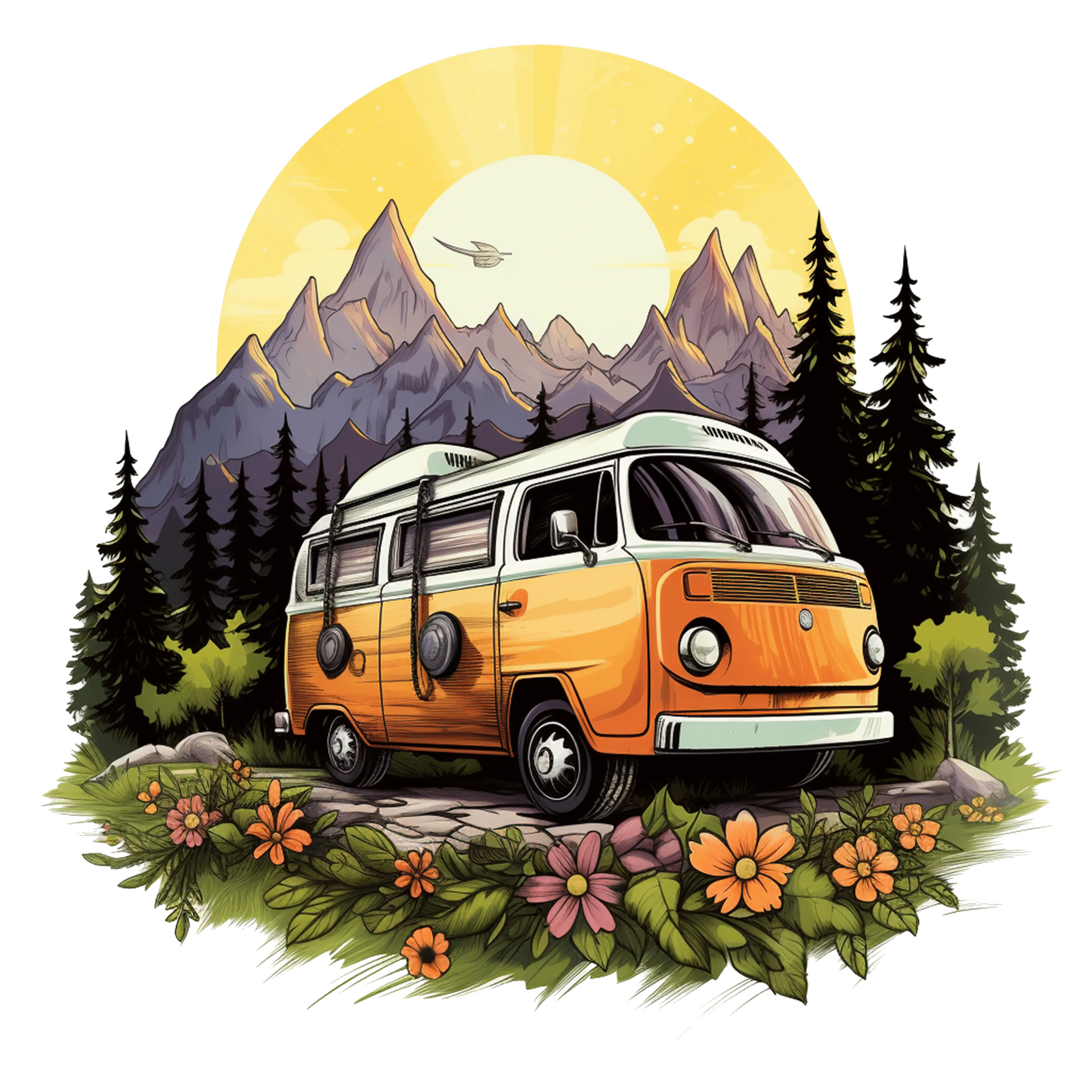 Summer Mode Design - DTF Ready To Press