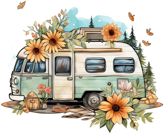 Cute Summer Vacation Design - DTF Ready To Press