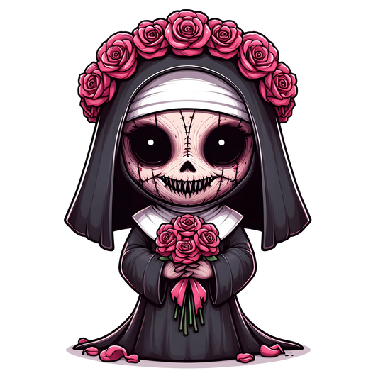 Sister Irene Valentine All Rose For You Design - DTF Ready To Press