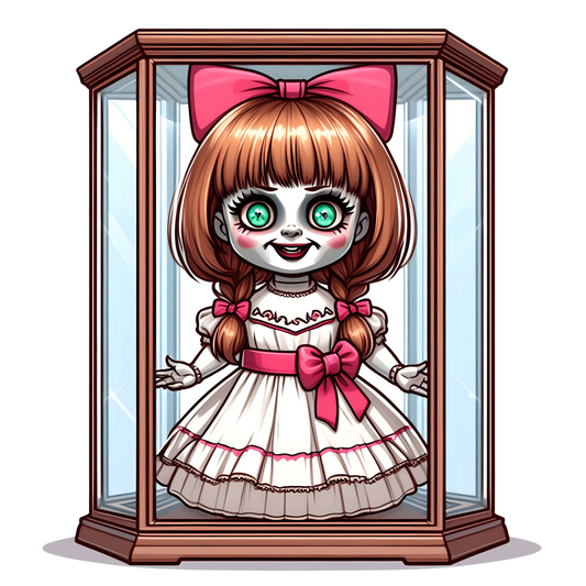 Annabelle Valentine Love Design - DTF Ready To Press