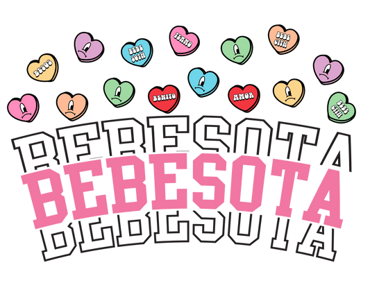 Bad Bunny Bebesota Valentine's Day Design - DTF Ready To Press