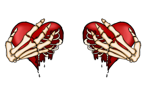Love Me Valentine's Day Heart Design - DTF Ready To Press
