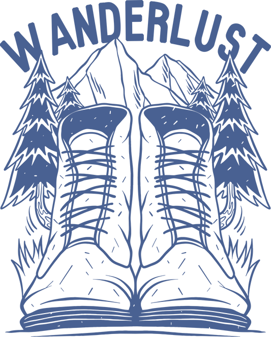 Wanderlust Design - DTF Ready To Press