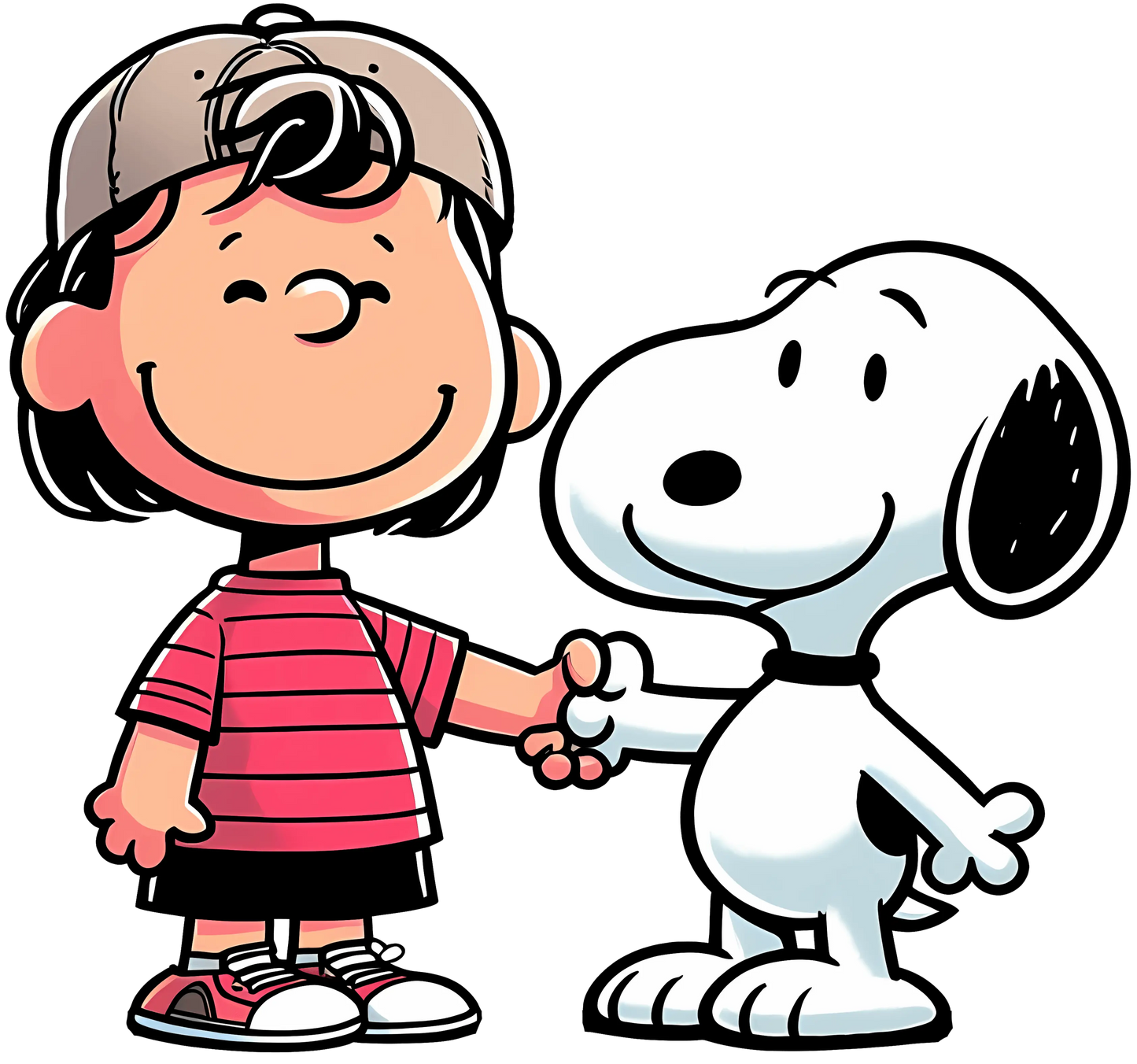 The Peanuts Snoopy Friends Cartoon Design - DTF Ready To Press