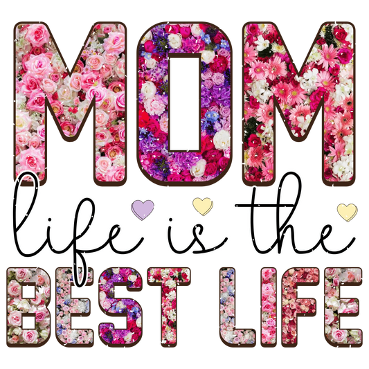 Cute Mom Life Design - DTF Ready To Press