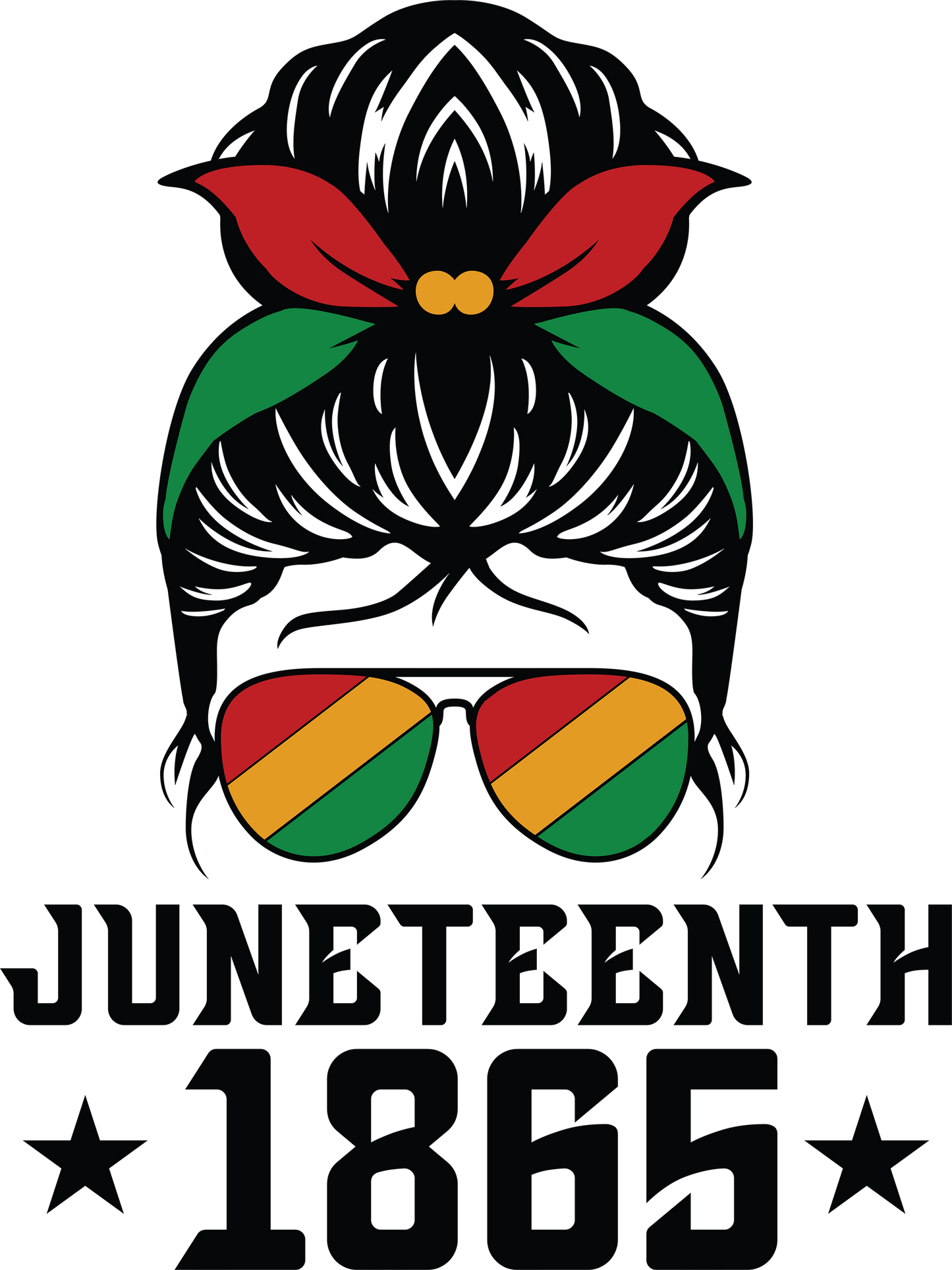 Happy Juneteenth Day Design - DTF Ready To Press