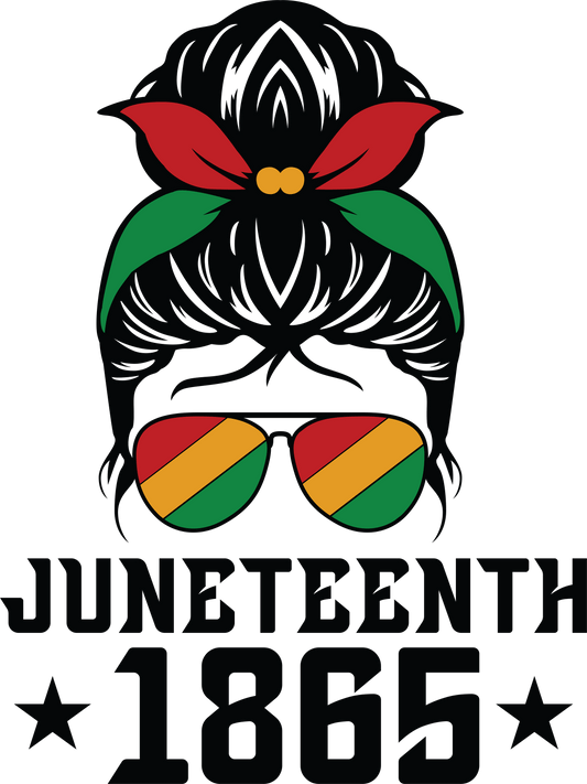 Happy Juneteenth Day Design - DTF Ready To Press