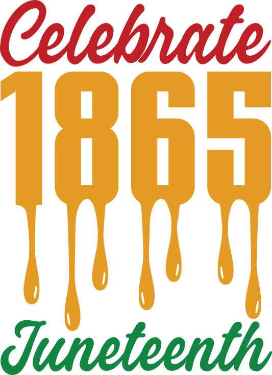Celabrate Juneteenth Design - DTF Ready To Press