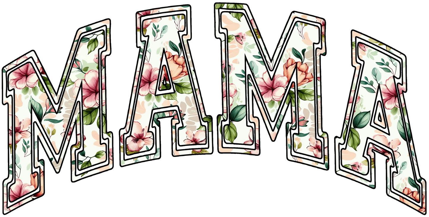 Floral Mama Design - DTF Ready To Press
