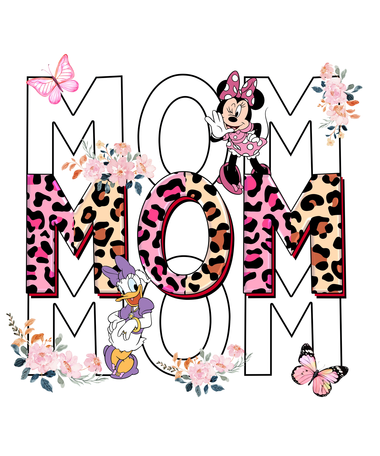 Floral Mother's Day Design - DTF Ready To Press