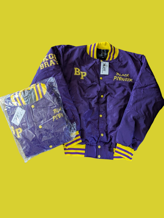 Kobe Bryant Black Pioneer Custom Jacket by Top40Brand