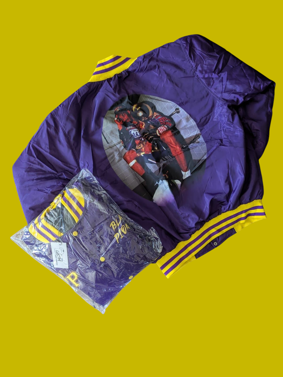 Kobe Bryant Black Pioneer Custom Jacket by Top40Brand