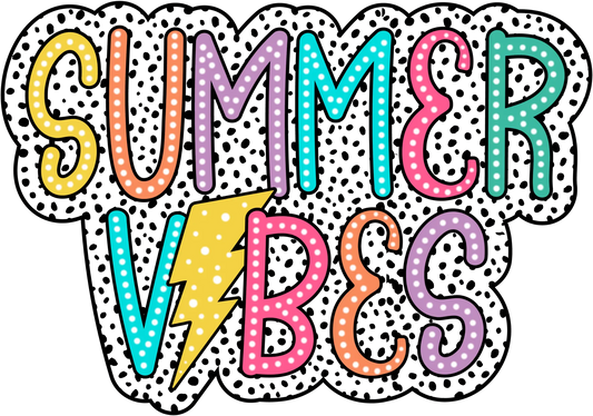 Summer Vibes Design - DTF Ready To Press