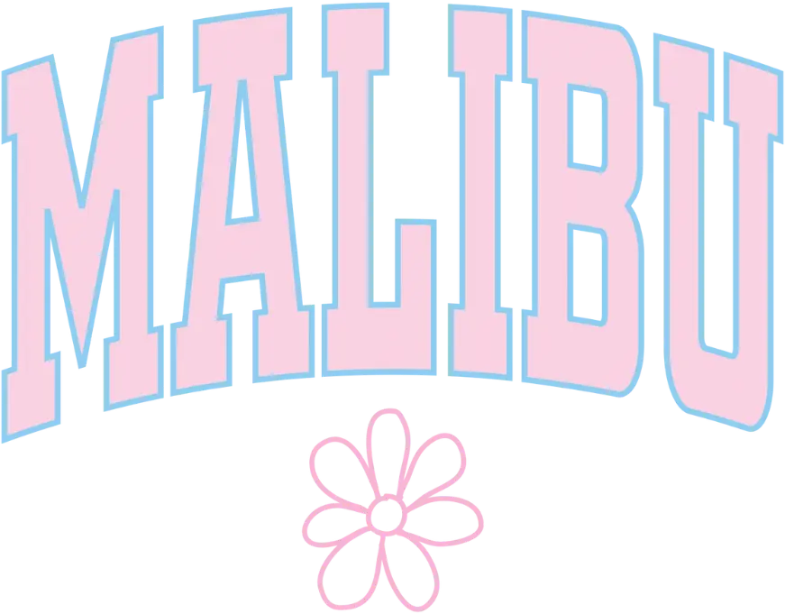 Malibu Design - DTF Ready To Press