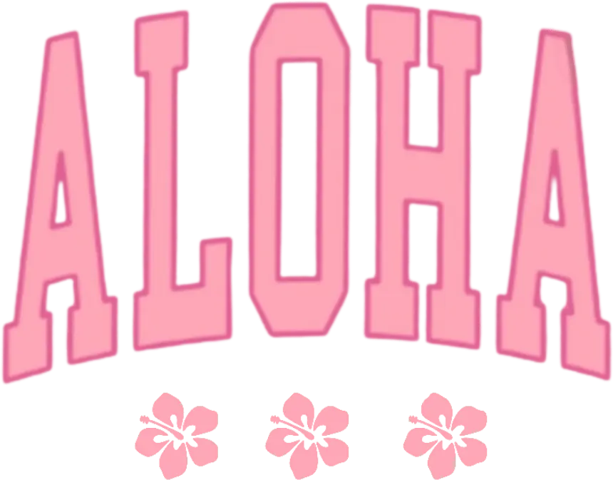 Aloha Design - DTF Ready To Press